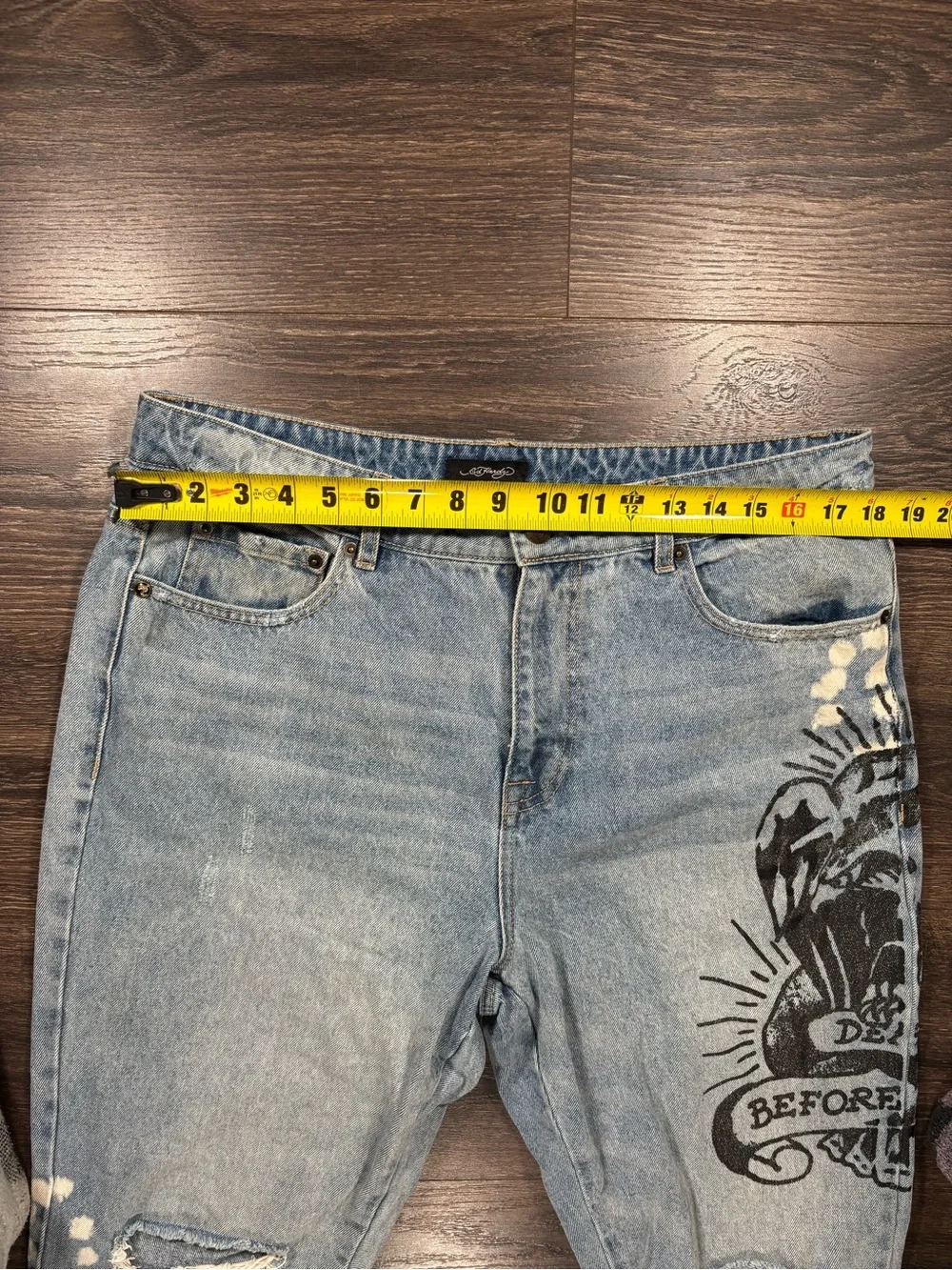 Ed Hardy light wash